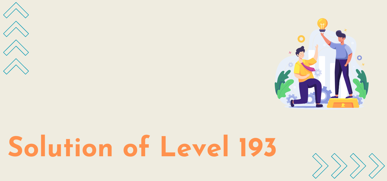 Solution Of Level 193