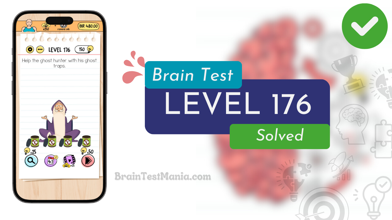 Solved Brain Test Level 176 Answer 1