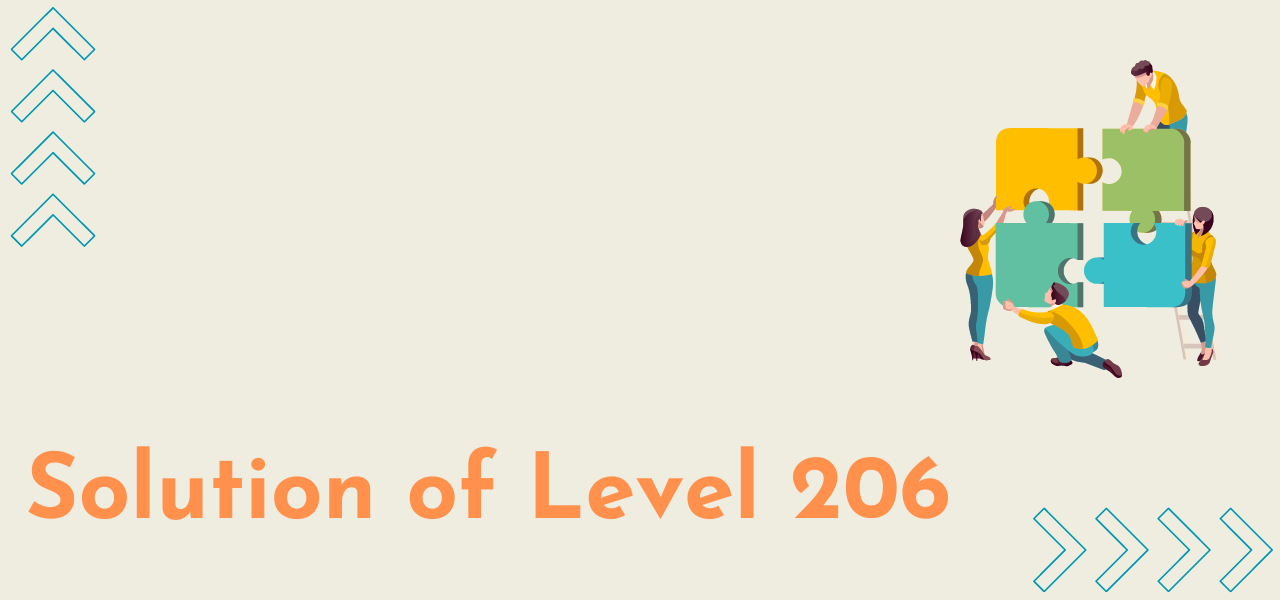 Solution Of Level 206