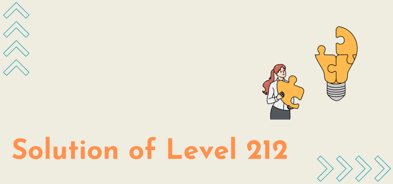 Solution Of Level 212