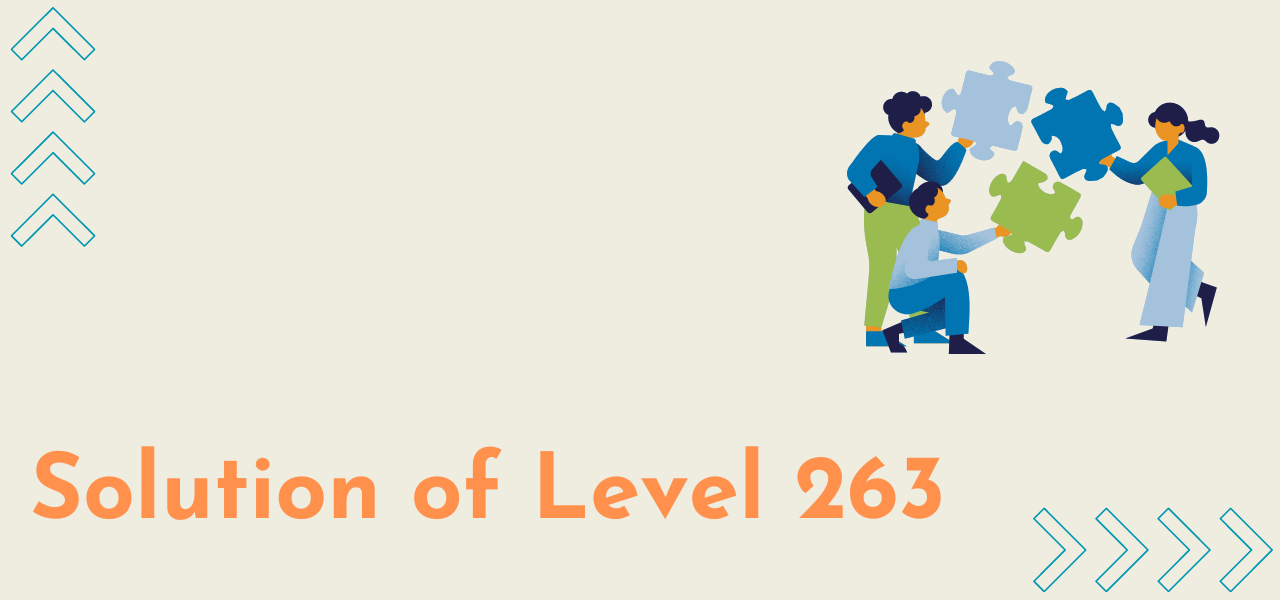 Solution Of Level 265