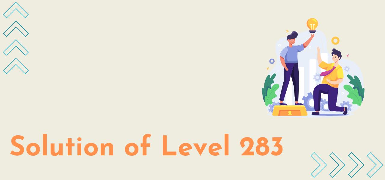 Solution Of Level 283