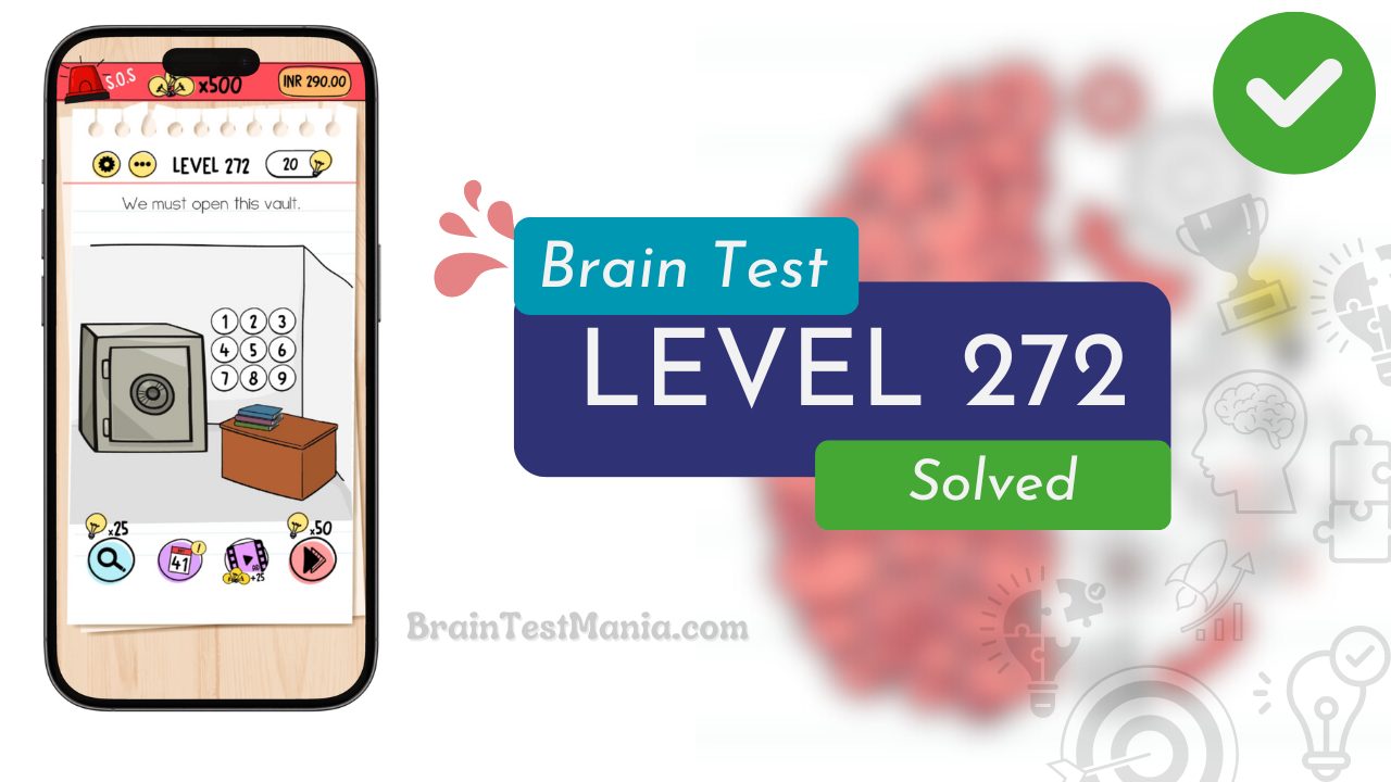 Solved Brain Test Level 272 Answer