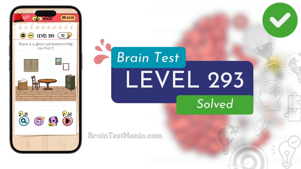 Solved Brain Test Level 293 Answer