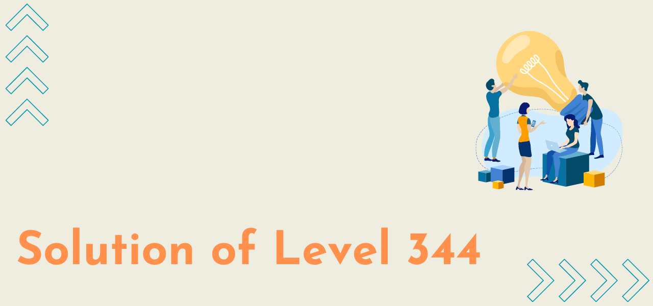 Solution Of Level 344