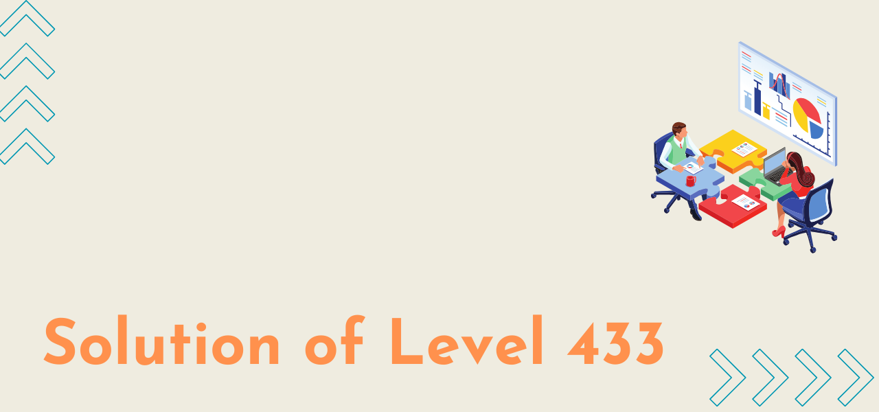 Solution Of Level 433