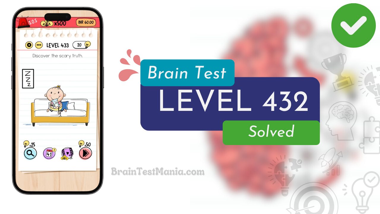 Solved Brain Test Level 432 Answer
