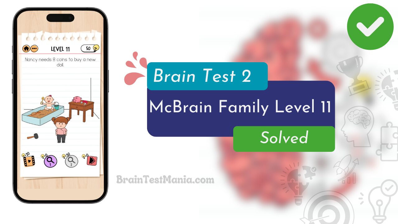 Brain Test 2 Mcbrain Family Level 11 Answer