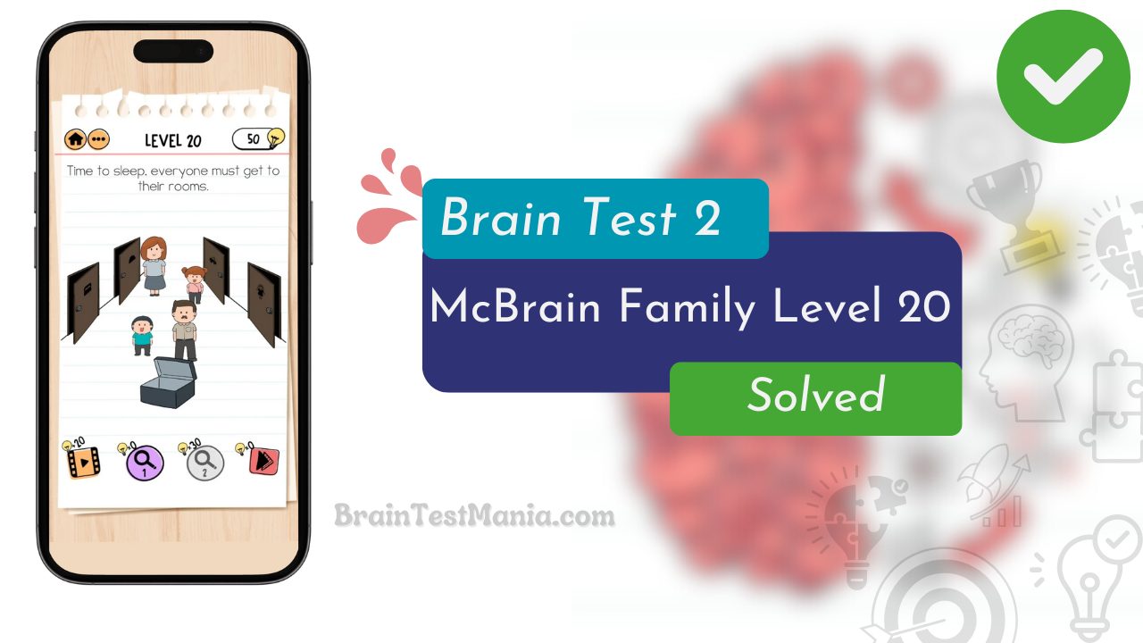 Brain Test 2 Mcbrain Family Level 20 Answer