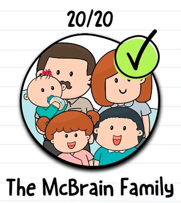 Brain Test 2 The Mcbrain Family Answers All Levels 1 20