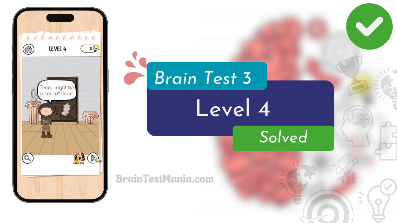 Brain Test 3 Level 4 Solved